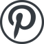 Line, normal, circle, logo, brand, image, social, picture, pinterest, p, gallery, pinterest-alt icon