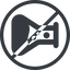 Line, right, normal, circle, prohibited, bubble, bubbles, graduated, erlenmeyer, chemical, flask, lab, laboratory, chemistry, potion, glassware, conical, bubbling, boiling, bulbous, erlenmeyer-bubbling-alt-solid icon