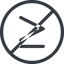 Line, normal, circle, horizontal, mirror, symbol, prohibited, less, math, mathematics, greater, than, greater-than, less-than, greater-than-equal, less-than-equal, comparison, inequality, mathematical, smaller, bigger, equal, maths icon