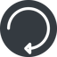 Down, normal, solid, circle, horizontal, mirror, arrow, reload, refresh, undo, redo, restore icon