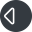 Up, left, normal, solid, circle, order, sort, sort-up icon