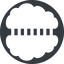 Right, normal, solid, circle, human, idea, brain, intelligence, corpus, callosum, corpus-callosum, corpus-callosum-solid, synapse, neuron, memory icon