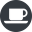 Normal, solid, circle, shop, cup, dot, pictogram, dot-50, coffee, tea, coffee-shop, dot-coffee-shop icon