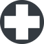 Normal, solid, circle, medical, health, care, medic, dot, pictogram, dot-50, first, aid, first-aid, pharmacy, drugstore, dot-first-aid icon
