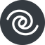 Up, normal, solid, circle, space, spiral, milky-way, milky, way, cosmos, celestial, stellar, universe, galaxy-alt, galactic icon