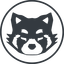 Thin, line, circle, logo, brand, brands, wolf, open-source, development, abandonware, elypia icon