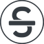 Thin, line, circle, text, type, editor, font, typography, font-style, strikethrough, strike, strikethrough-solid icon