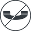 Thin, line, left, circle, prohibited, phone, call, dial, number, dot, telephone, pictogram, dot-50, dot-telephone icon