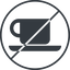 Thin, line, circle, horizontal, mirror, prohibited, shop, cup, dot, pictogram, dot-50, coffee, tea, coffee-shop, dot-coffee-shop icon