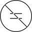 Thin, line, circle, sign, symbol, prohibited, math, mathematics, mathematical, equal, equality, equal-thin, maths icon