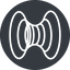 Thin, left, solid, circle, wormhole, black-hole, hole, spacetime, interstellar, astrophysics, hyperspace, einstein, rosen, singularity, relativity, wormhole-thin icon