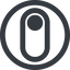 Line, right, wide, circle, setting, apple, on, off, ios, switch, button, radio, switch-wide icon