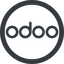 Line, wide, circle, website, ecommerce, accounting, erp, openerp, crm, odoo icon