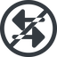Line, down, wide, circle, horizontal, mirror, arrow, prohibited, update, change, switch, select, revert, double, double-arrow, change-solid icon