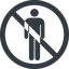 Line, wide, circle, man, prohibited, human, dot, toilets, pictogram, dot-50, men, wc, men-toilets, dot-men-toilets icon