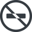 Line, up, wide, circle, minus, remove, sub, substract, prohibited, collapse, minus-solid, -, less icon