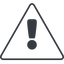 Triangle, thin, line, equilateral, mark, warning, exclamation, warning-solid, alert icon
