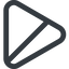 Triangle, thin, line, right, wide, equilateral, circle, square, prohibited, empty, none icon