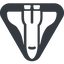 Triangle, down, wide, solid, equilateral, space, nasa, shuttle, spacecraft, orbiter, satellite, space-shuttle, astronaut, discovery, atlantis, columbia, challenger, rocket, space-shuttle-solid icon