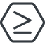 Line, normal, hexagon, horizontal, mirror, symbol, less, math, mathematics, greater, than, greater-than, less-than, greater-than-equal, less-than-equal, comparison, inequality, mathematical, smaller, bigger, equal, maths icon
