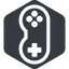 Left, normal, solid, hexagon, horizontal, mirror, game, gaming, games, gamepad, pad, joystick icon