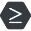 Normal, solid, hexagon, horizontal, mirror, symbol, less, math, mathematics, greater, than, greater-than, less-than, greater-than-equal, less-than-equal, comparison, inequality, mathematical, smaller, bigger, equal, maths icon