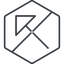 Thin, line, left, hexagon, arrow, prohibited, corner, arrow-corner-thin icon