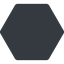 Thin, line, up, solid, circle, square, hexagon, empty, none icon