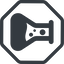 Line, right, normal, octagon, bubble, bubbles, graduated, erlenmeyer, chemical, flask, lab, laboratory, chemistry, potion, glassware, conical, bubbling, boiling, bulbous, erlenmeyer-bubbling-alt-solid icon