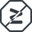 Line, normal, octagon, horizontal, mirror, symbol, prohibited, less, math, mathematics, greater, than, greater-than, less-than, greater-than-equal, less-than-equal, comparison, inequality, mathematical, smaller, bigger, less-than-equal-solid, equal, maths icon