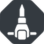 Down, normal, solid, octagon, tool, construction, noise, jackhammer, demolition, concrete, pneumatic, mining, drill, mining-dril, jackhammer-solid icon