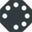 Down, normal, solid, octagon, spinner, spin, wait, load, loading, loader icon