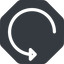 Down, normal, solid, octagon, arrow, reload, refresh, undo, redo, restore icon