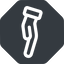Right, normal, solid, octagon, horizontal, mirror, healthcare, help, care, gift, hand, giving, giving-hand, love, give icon