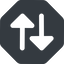 Right, normal, solid, octagon, arrow, update, change, switch, select, revert, double, double-arrow, change-solid icon