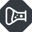 Right, normal, solid, octagon, bubble, bubbles, graduated, erlenmeyer, chemical, flask, lab, laboratory, chemistry, potion, glassware, conical, bubbling, boiling, bulbous, erlenmeyer-bubbling-alt icon