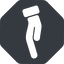 Right, normal, solid, octagon, healthcare, help, care, gift, hand, giving, giving-hand, love, give, giving-hand-solid icon