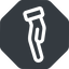 Right, normal, solid, octagon, healthcare, help, care, gift, hand, giving, giving-hand, love, give icon