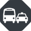 Normal, solid, octagon, horizontal, mirror, car, vehicle, transport, bus, dot, ground, transportation, ground-transportation, dot-ground-transportation icon