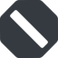 Normal, solid, octagon, horizontal, mirror, slash, division, slant, obelus, anti-slash, slash-solid icon