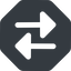 Up, normal, solid, octagon, arrow, update, change, switch, select, revert, double, double-arrow, change-solid icon