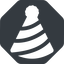 Normal, solid, octagon, new, party, birthday, hat, new-year, year, party-hat, party-hat-solid icon