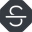 Normal, solid, octagon, text, type, editor, font, typography, font-style, strikethrough, strike icon