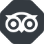 Normal, solid, octagon, brand, hotel, restaurant, accommodation, travel, reviews, rattings, recommendations, tourism, tripadvisor icon