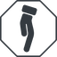 Thin, line, right, octagon, horizontal, mirror, healthcare, help, care, gift, hand, giving, giving-hand, love, give, giving-hand-solid icon