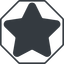 Thin, line, up, solid, octagon, star, rate, rating, star-solid, favorite icon