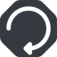Down, wide, solid, octagon, horizontal, mirror, arrow, reload, refresh, undo, redo, restore, undo-wide icon