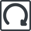 Line, down, normal, square, horizontal, mirror, wait, load, update, reload, refresh, restore, change icon