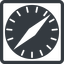 Line, normal, square, logo, brand, javascript, apple, html, browser, internet, safari, compass, apple-safari icon