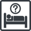 Line, normal, square, information, dot, pictogram, dot-50, hotel, hotel-information, dot-hotel-information icon